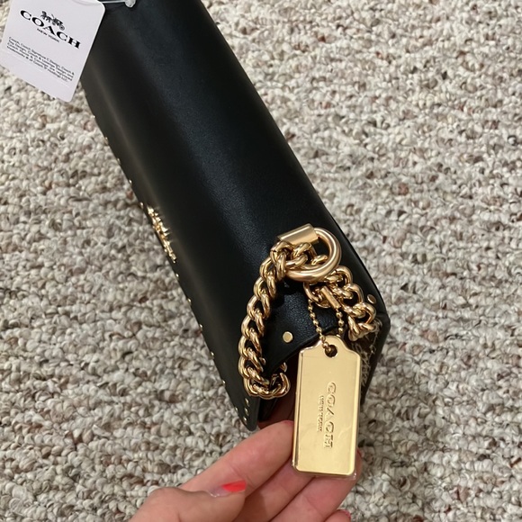 COACH Klare Crossbody In Signature Canvas With Rivets No. 90400 - Picture 16 of 17